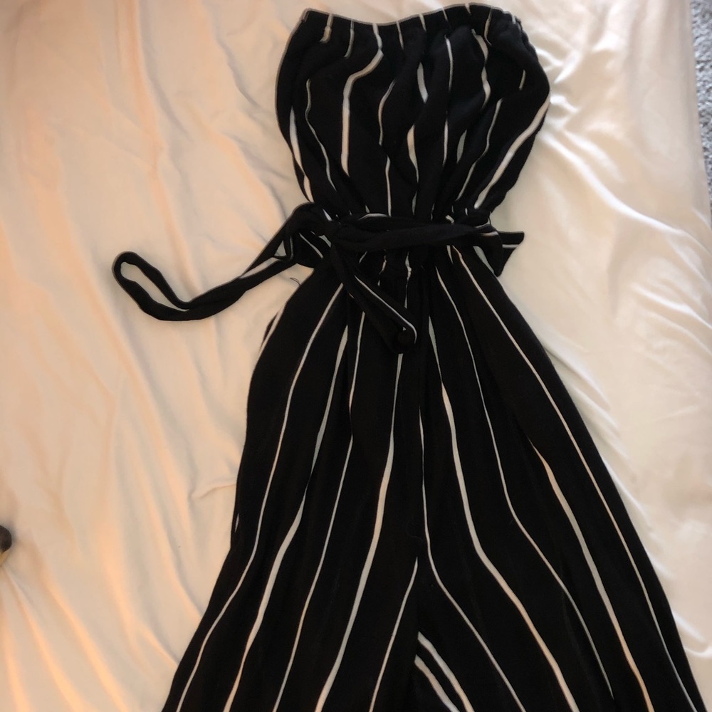 Strapless jumpsuit